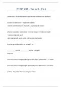 NURS 234 - Exam 3 - Ch&period;6 Questions answers latest update