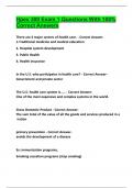 Hpex 300 Exam 1 Questions With 100&percnt; Correct Answers  2024
