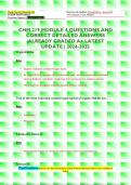 CHM 219 EXAMS  QUESTIONS AND CORRECT DETAILED ANSWERS &vert;ALREADY GRADED A&plus; LATEST UPDATE &vert; 2024-2025