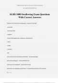 SLHS 3400 Swallowing Exam Questions With Correct Answers