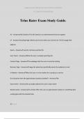 Telus Rater Exam Study Guide&period;