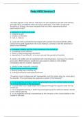 2024&sol;2025 Peds HESI Exam &lpar;Version 2&rpar; &vert; Verified with 100&percnt; Correct Answers