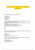 Nursing 251 Questions And Answers Graded A&plus;&period;