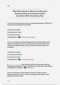NSG 3001 &ndash; Chapter 2&colon; Health and Wellness &vert; Verified Exam Questions & Correct Solutions &vert; 100&percnt; Guaranteed Pass