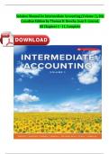 Solution Manual for Intermediate Accounting &lpar;Volume 1&rpar;&comma; 8th Canadian Edition By Thomas H&period; Beechy&comma; Joan E&period; Conrod&comma; All Chapters 1 - 11&comma; Fully Covered Complete Newest Version