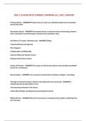 BHS 175 EXAM WITH CORRECT ANSWERS &lpar;A&plus;&rpar; 100&percnt; VERIFIED