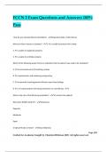 FCCN 2 Exam Questions and Answers 100&percnt; Pass