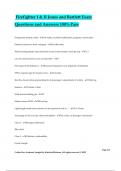 Firefighter I & II Jones and Bartlett Exam Questions and Answers 100&percnt; Pass