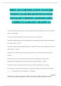 FIRST AID CERTIFICATION EXAM 2024 NEWEST EXAM 200 QUESTIONS WITH DETAILED VERIFIED ANSWERS &lpar;100&percnt; CORRECT&rpar; &sol;ALREADY GRADED A&plus;