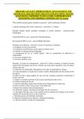 ABQAURP&colon; QUALITY IMPROVEMENT&comma; MANAGEMENT AND ASSURANCE 2024-2025 MOST RECENT UPDATE &lbrack;MOST TESTED QUESTIONS&rsqb; CERTIFIED STUDY GUIDE COMPREHENSIVE QUESTIONS AND VERIFIED ANSWERS GET IT correct