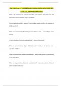 HNG 540 Exam 4 COMPLETE QUESTIONS WITH 100&percnt; VERIFIED ANSWERS 2024-2025&vert;SURE PASS&excl;&excl;