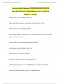 Corepower Yoga C1 Sequence COMPLETE QUESTIONS AND ANSWERS 2024-2025 LATEST UPDATED &vert;100&percnt; VERIFIED&vert; CORRECT SCORE