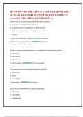 IDAHO PESTICIDE APPLICATOR EXAM 2023-2024  ACTUAL EXAM 180 QUESTIONS AND CORRECT  ANSWERWERS ALREADY GRADED A&plus;  Select the incorrect statement&period; Symptoms of pesticide poisoning