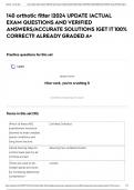 140 orthotic fitter &vert;2024 UPDATE &vert;ACTUAL EXAM QUESTIONS AND VERIFIED ANSWERS&sol;ACCURATE SOLUTIONS &vert;GET IT 100&percnt; CORRECT&excl;&excl; ALREADY GRADED A&plus;