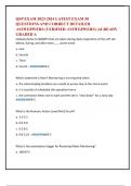 QSP EXAM 2023-2024 LATEST EXAM 50  QUESTIONS AND CORRECT DETAILED  ANSWERWERS &lpar;VERIFIED ANSWERWERS&rpar; &vert;ALREADY GRADED A 