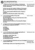 FULL NHIE EXAM PRACTICE 2024-2025 &vert;MULTIPLE CHOICE QUESTIONS AND ANSWERS 