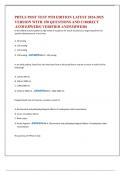 PHTLS POST TEST 9TH EDITION LATEST 2024-2025 VERSION WITH 150 QUESTIONS AND CORRECT ANSWERWERS&vert; VERIFIED ANSWERWERS  In the elderly trauma patient a high index of suspicion for shock should occur beginning when the systolic blood pressure is less than&colon;  