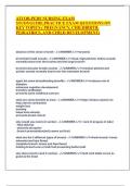 ATI OB-PEDS NURSING EXAM  STUDYGUIDE&comma;PRACTICE EXAM QUESTIONS ON  KEY TOPICS &lpar; PREGNANCY&comma; CHILDBIRTH&comma;  PEDIATRICS&comma; AND CHILD DEVELOPMENT&rpar; absence of the sense of smell - ANSWER>>anosmia bronchial breath sounds - ANSWER>>loud&comma; high-pitched&comma; holl
