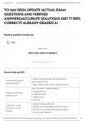 TCI test &vert;2024 UPDATE &vert;ACTUAL EXAM QUESTIONS AND VERIFIED ANSWERS&sol;ACCURATE SOLUTIONS &vert;GET IT 100&percnt; CORRECT&excl;&excl; ALREADY GRADED A&plus;