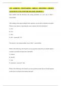 ATI ACHIEVE TEST-TAKING SKILLS MULTIPLE CHOICE QUESTIONS AND ANSWERS 2024-2025&vert; GRADED A&plus;