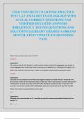 CSLB CONCRETE C8 LICENSE PRACTICE  TEST 1&comma;2&comma;3 AND 4 2025 EXAM 2024-2025 WITH  ACTUAL CORRECT QUESTIONS AND  VERIFIED DETAILED ANSWERS  &vert;FREQUENTLY TESTED QUESTIONS AND  SOLUTIONS &vert;ALREADY GRADED A&plus;&vert;BRAND  NEW&excl;&excl;&excl;&vert;LATEST UPDATE &vert;GUARANTEED  PASS