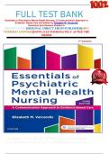       FULL TEST BANK Essentials of Psychiatric Mental Health Nursing&colon; A Communication Approach to  Evidence- Based Care 3rd Edition by Elizabeth M&period; Varcarolis Questions And Answers Graded A&plus;     