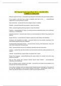 DCF Special Needs Exam PRACTICE &vert; &vert; RATED 100&percnt; CORRECT&excl;&excl;&excl;&vert;2024-2025