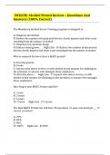  &lpar;WSLCB&rpar; Alcohol Permit Review &ndash; Questions And Answers &lpar;100&percnt; Correct&rpar;