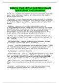 BUSFIN 3500 IRVINE MIDTERM EXAM QUESTIONS AND ANSWERS