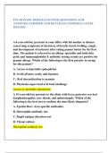 PULMONARY ROSH EXAM WITH QUESTIONS AND  ANSWERS &lpar;VERIFIED AND DETAILED ANSWERS&rpar; LATEST  2024&sol;2025