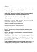 CSE 3541&lowbar;Questions with Explanations of Answers Latest Update 2025 &sol; 2026