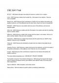 CSE 3241 Final&lowbar;Questions with Explanations of Answers Latest Update 2025 &sol; 2026