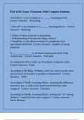 EDF 6229&colon; Exam 2 Questions With Complete Solutions