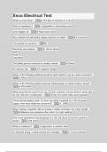 Esco Electrical Test&lowbar;Questions with Explanations of Answers Latest Update 2025 &sol; 2026