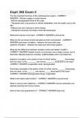 Exph 386 Exam 4&lowbar;Questions with Explanations of Answers Latest Update 2025 &sol; 2026