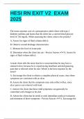 HESI RN EXIT V2  EXAM 2025 