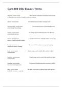 Com-100 GCU Exam 1 Terms Actual Questions And 100&percnt; Verified Correct Answers Guaranteed A&plus;&period;