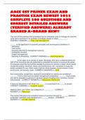 AACE CCT PRIMER EXAM AND PRACTICE EXAM NEWEST 2025 COMPLETE 200 QUESTIONS AND CORRECT DETAILED ANSWERS &lpar;VERIFIED ANSWERS&rpar; ALREADY GRADED A&plus;BRAND NEW&excl;&excl; 