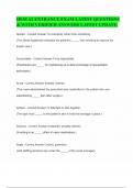 HESI A2 ENTRANCE EXAM LATEST QUESTIONS & WITH VERIFIED ANSWERS LATEST UPDATE&period;