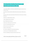 US Sailing Basic Keelboat Exam Study Guide Questions and Answers 100% Pass