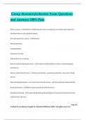 Group dynamics&sol;cohesion Exam Questions and Answers 100&percnt; Pass