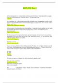MGT 4330 Test 4 &vert; Questions with Verified Answers
