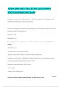NFDN 2003 MIDTERM EXAM QUESTIONS AND ANSWERS 100&percnt; PASS