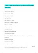 Rigger Exam Study Guide Questions and Answers 100&percnt; Pass