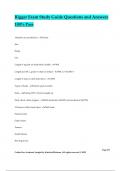 Rigger Exam Study Guide Questions and Answers 100&percnt; Pass