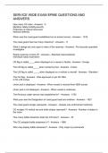 SERVICE WIDE EXAM EPME QUESTIONS AND ANSWERS