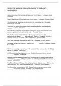 SERVICE WIDE EXAM JRD QUESTIONS AND ANSWERS