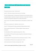 WGU C182 Exam 2025 Questions and Answers 100&percnt; Pass