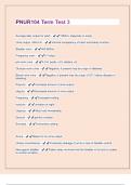 PNUR104 Term Test 3  &lpar;100&percnt; correct and graded A&plus;&rpar;
