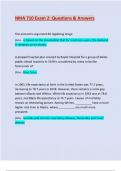 Exam 2&rpar; MHA 710 Exam 2&colon; Questions & Answers&colon; Updated Solution
